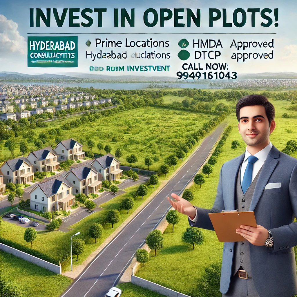 Invest in Open Plots with Hyderabad Consultancy Services – Your Gateway to Smart Investments!