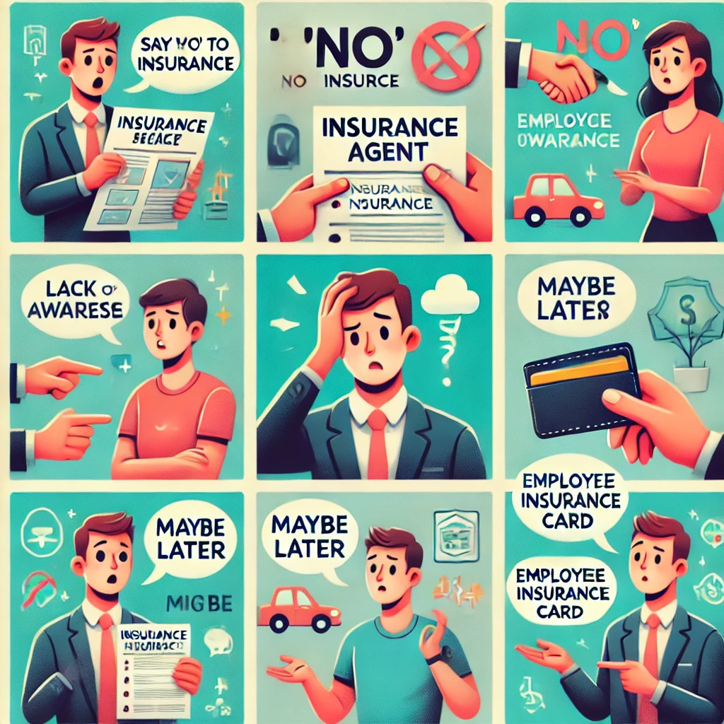 Why, When I talk about Insurance some of they were said No?