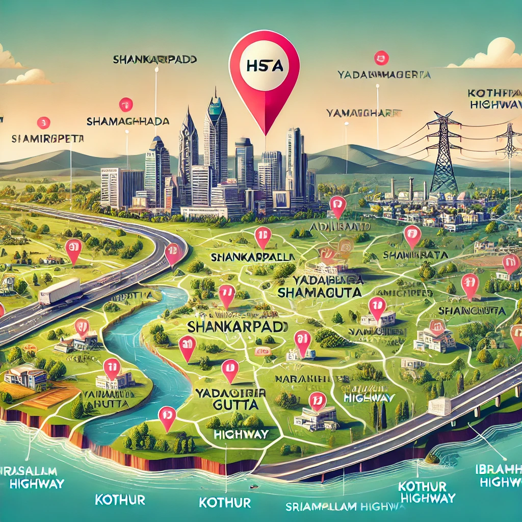 Hyderabad is one of the top real estate investment destinations in India, thanks to its rapid infrastructure development, IT hub status, and affordable property rates.